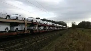 152 152 mit einem Audizug auf der Main-Weserbahn
