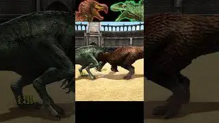 DodoRex VS Savage Acrocanthosaurus | ARK Short Battle