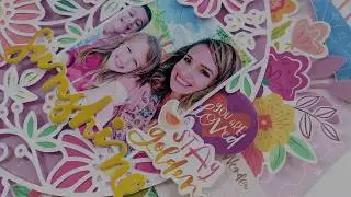 Pink Paislee Stay Golden Sunshine Layout