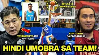 EXCITING ang PAGBABALIK | Hindi umobra sa JAPANESE COACH! Lebron at Ray Parks NAGKAHARAP NA |