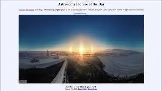 2022 December 21 - Sun Halo at Sixty three Degrees North
