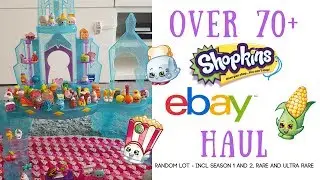 RANDOM EBAY LOT OF OVER 70 SHOPKINS ♡ Toy unboxing Video ♡ Arias Antics
