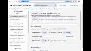 AI-Powered Batch Entity Resolution: Company and Organization Name Matching from CSV and TSV files.