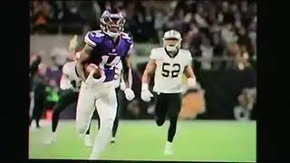 CMGUS VCR CLASSIC: 2019 AUG 9 NFL DIGGS KEENUM MINNEAPOLIS MIRACLE GAME SCORE CONTEST VIKINGS SAINTS