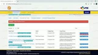Video Tutorial Pencatatan Non Tender SPSE 4.5
