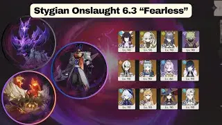 Stygian Onslaught Clear (Fearless Dif 5) &ndash; Genshin Impact 6.3
