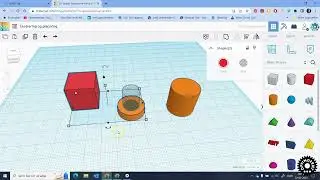 Opfinderiet - guide til Tinkercad placering af objekter