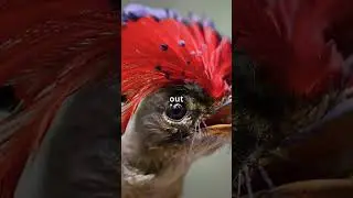 The Bird With A Secret Crown: Meet the Royal Flycatcher #shorts