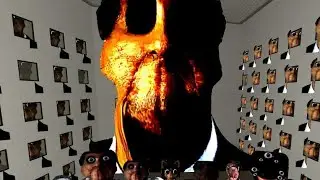 Angry Munci Family, Stalkbot, RosaliaBizcochito Family, Obunga And SeleneDelgado Nextbot Gmod