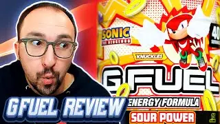 Knuckles' SOUR POWER GFuel Review!