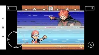Pokemon Fire Red Elite Four Re Match - (GBA Game Boy Advance)