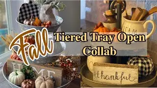Fall Decorate With Me 2020 | Fall Tiered Tray Decor Ideas