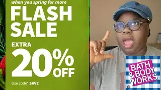 Bathandbodyworks flash sale  20% all store items and candle sale , run 🏃&zwj;♂️ don't walk