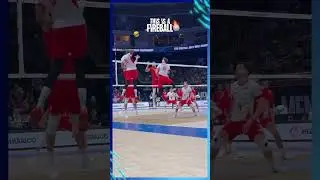 Wilfredo Leon mode on #volleyball #volleyballworld #polandvolleyball