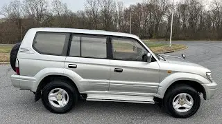 2000 Toyota Land Cruiser Prado TX KZJ95 - MANUAL TRANSMISSION - TURBO DIESEL- JDM - DRIVING VIDEO