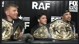 RAF01 Post: Kyle Dake, Yianni Diakomihalis & Real Woods talk about their performance