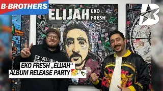 Eko Fresh Album Release Party im B-Brothers Store 🥳🙌🏼 Cover-artwork & new stuff by Ivan Beslic 🖼️🔥