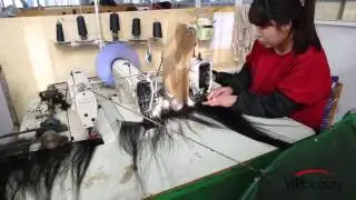 Remy Human Hair Factory Outlet Production From VIP Beauty Hair China Factory