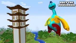 i Found Scariest DOEY THE DOUGHMAN 😱 in Minecraft | Minecraft Horror |