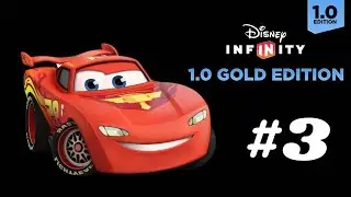 Disney Infinity 1.0 Gold Edition - Cars Playset gameplay walkthrough Part 3 - PC- Racing The King