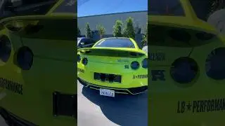 This LIBERTY-WALK GT-R pulls up like a Final BOSS | #shorts
