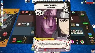 Naruto Mythos TCG Gameplay in Tabletop Simulator Battle 2