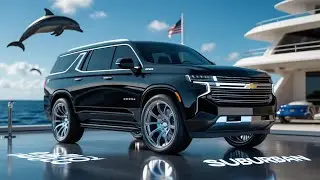 &ldquo;2026 Chevrolet Suburban Concept: American Powerhouse in Black&rdquo;