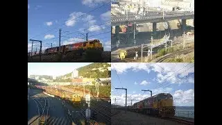 KiwiRail & Metlink around Wellington - May 2019 (HD)