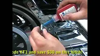Harley Davidson Motorcycle Hitch Installation - 2007 Electra Glide