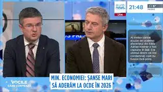 Ministrul Economiei, Irineu Darău, în direct la Euronews