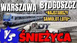 SAMOLOT vs POCIĄG na trasie WARSZAWA-BYDGOSZCZ
