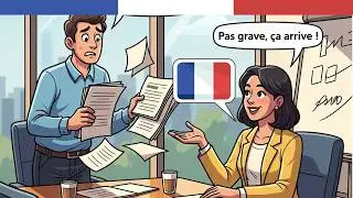 Speak French Naturally - Learn French with Real Office Problems 🖥 | French Practice for Real Life