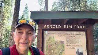 Arnold Rim Trail to San Antonio Falls, Arnold, CA 24 Jan 26