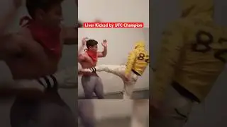 Getting LIVER KICKED by Luke Rockhold Was a HUGE Mistake #shorts #ufc #sports