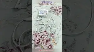 Portronics Type C - EarPhone #unboxing #typeC #earphone #headphones #portronics #mobile #shorts