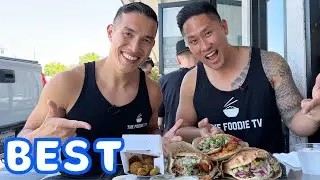 BEST Falafels and Pita Sandwiches in Orange County! | Sababa Falafel Shop Food Review