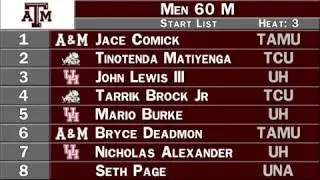 Mario Burke 60m opener 18-19 season