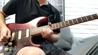 While my guitar gently weeps guitar solo cover Beatles