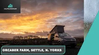 January Camping at Orcaber Farm, Nr. Settle, North Yorkshire.