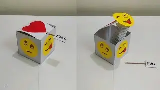 POP OUT Suprise Box | Pull Out Gift Box | DIY Crafts | Kid crafts #a3artandcraft