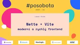 Nette + Vite - moderní a rychlý frontend - Lubomír Blažek