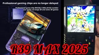 La nueva consola R39 MAX 2025. Juegos retro y con mucha potencia 
