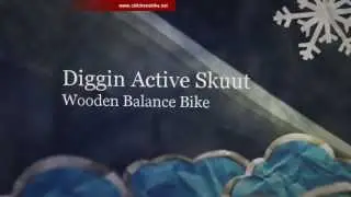 Childrens Bikes | Diggin Active Skuut Wooden Balance Bike