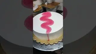 new decoration vanilla fancy cake with strawberry jelly | #tastyfoodmaster #vanilla