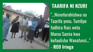 NIMERIDHISHWA NA TAARIFA: J.J. Mungai Sec. wamfurahisha REO Iringa - Taarifa ya Ujenzi wa Madarasa