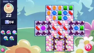 Candy Crush Saga LEVEL 3088 NO BOOSTERS (new version)🔄✅