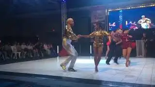 Ge&ntilde;ito Acosta y Chacha Nieves - Calentamiento | Baila con Salsa Goya 2018