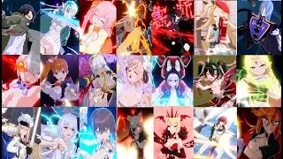 Outerplane - all character skill burst and ultimate skill animation showcase