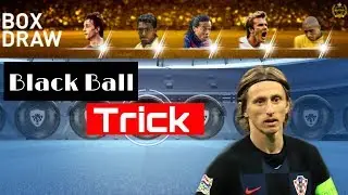 Black Ball Trick in legends Spanish Club Box Draw | Pes 2019 mobile