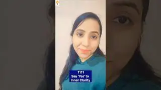 1111 says YES to Inner Clarity। Free Webinar 15 jan 2026। Register Now #free #1111 #twinflame #short